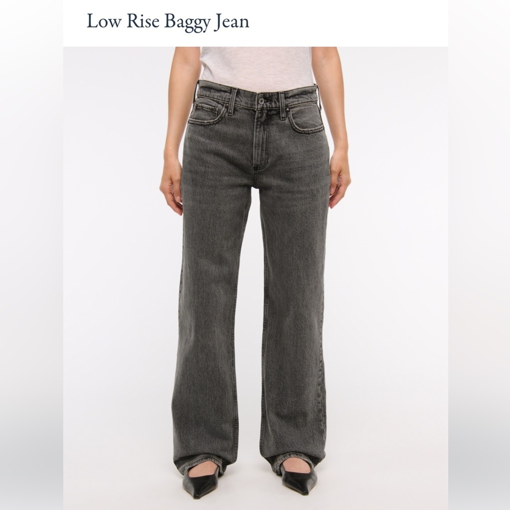Abercrombie & Fitch Low Rise Baggy Jean